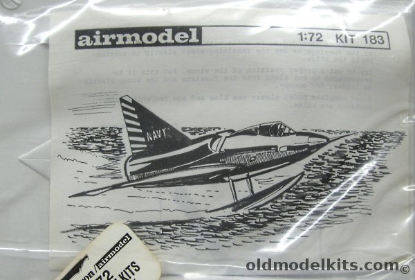 Airmodel 1/72 Convair XF2Y-1 Sea Dart - Bagged, 183 plastic model kit